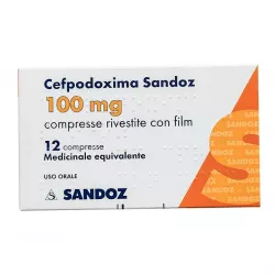 Цефподоксим (Sandoz Италия) таблетки 100мг №12 фото